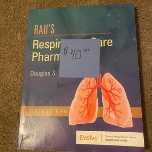 Rau's Respiratory Care Pharmacology Textbook